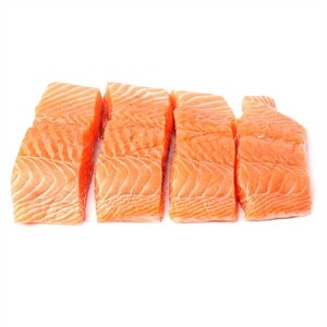 Fresh Skinless Salmon 4-5 Pcs
