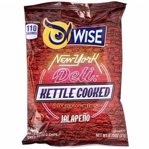 Wise Deli  Kettle Jalapeno Potato Chips,  0.75 0z
