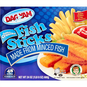Dag Yam Fish Sticks Minced 48 Ct, 24 Oz
