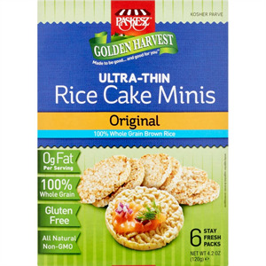Paskesz Rice Cake Minis Plain Box, 4.2 Oz