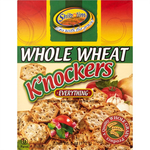 Shibolim Whole Wheat Knockers Everything, 6. Oz