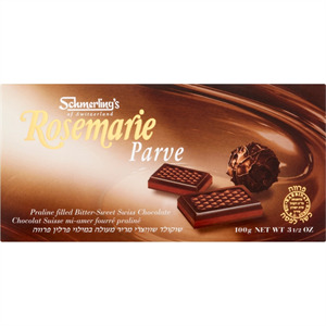 Schmerling's Chocolate Bar Rosemarie Parve, 3.5 Oz