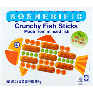 Kosherific Fish Sticks 48 Ct , 25 Oz