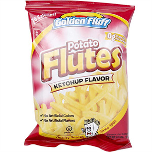 Golden Fluff Potato Flutes Ketchup, 0.5 Oz