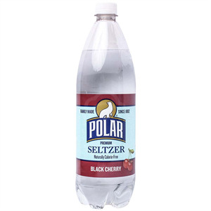 Polar Black Cherry Seltzer, 33.8 Oz