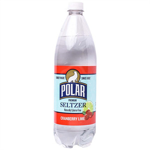 Polar Cranberry Lime Seltzer, 33.8 Oz