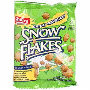 Gesher Snow Flakes Onion Garlic, 0.75 Oz