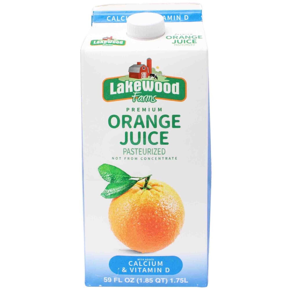Orchard Orange Juice With Calcium Lakewood Farms Orange Juice