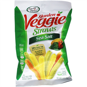 Sensible Portions Veggie Straws Sea Salt, 1 Oz