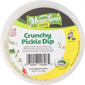 Menachem's Crunchy Pickle Dip, 7 Oz