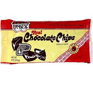 Paskesz Real Chocolate Chips, 9 Oz