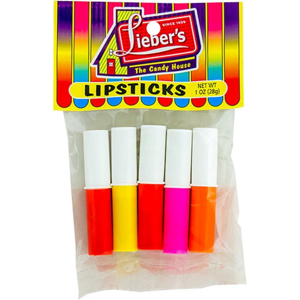 Lieber s Lipsticks Candy 1 Oz