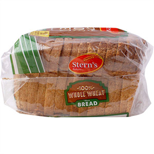 Stern's 100% Whole Wheat Bread Mezonos, 16 Oz