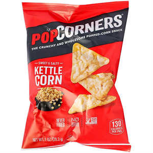 Popcorners Popped Corn Chips Kettle, 1. Oz