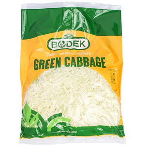 Bodek Shredded Green Cabbage, 16 Oz