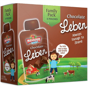 Mehadrin Chocolate Leben Pouches, 6 Pk