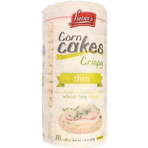 Lieber's Thin Corn Cake Crispy, 2.9 Oz