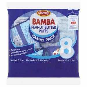 Osem Bamba Snack Family Pk .7 Oz, 8 Pk