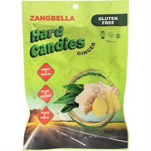 Zangbella Ginger Hard Candy, 3.5 Oz | Kosher West - Grocery