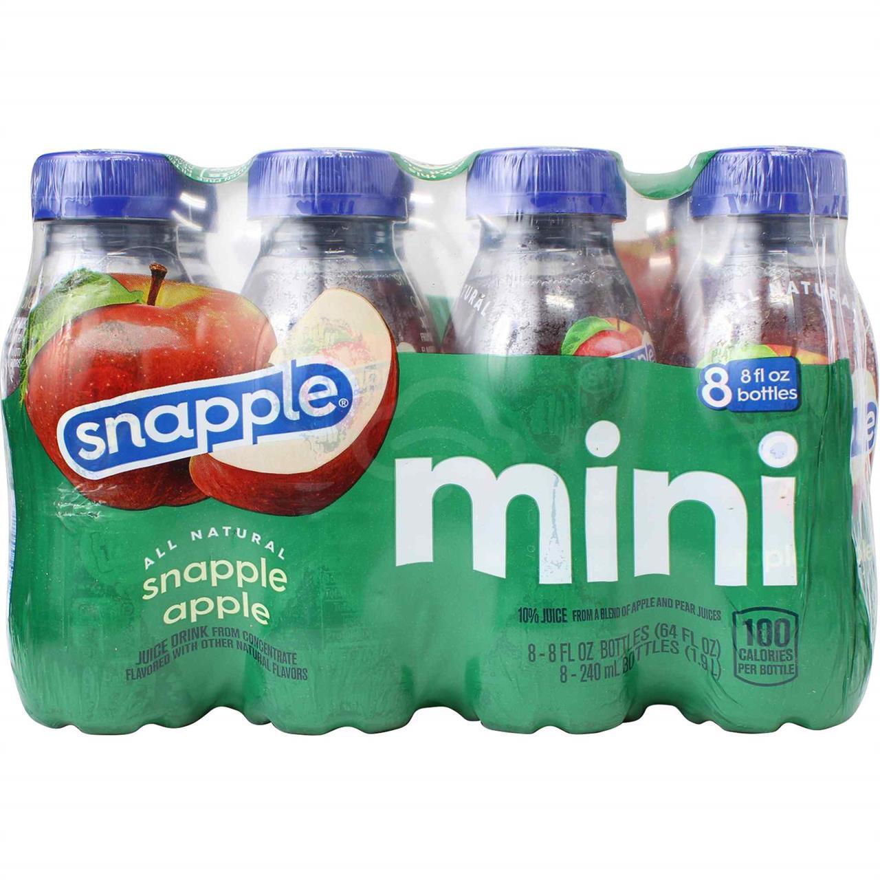 アップル Snapple Apple Mini 8Pk, 8 Oz | Kosher West - Grocery Delivery In