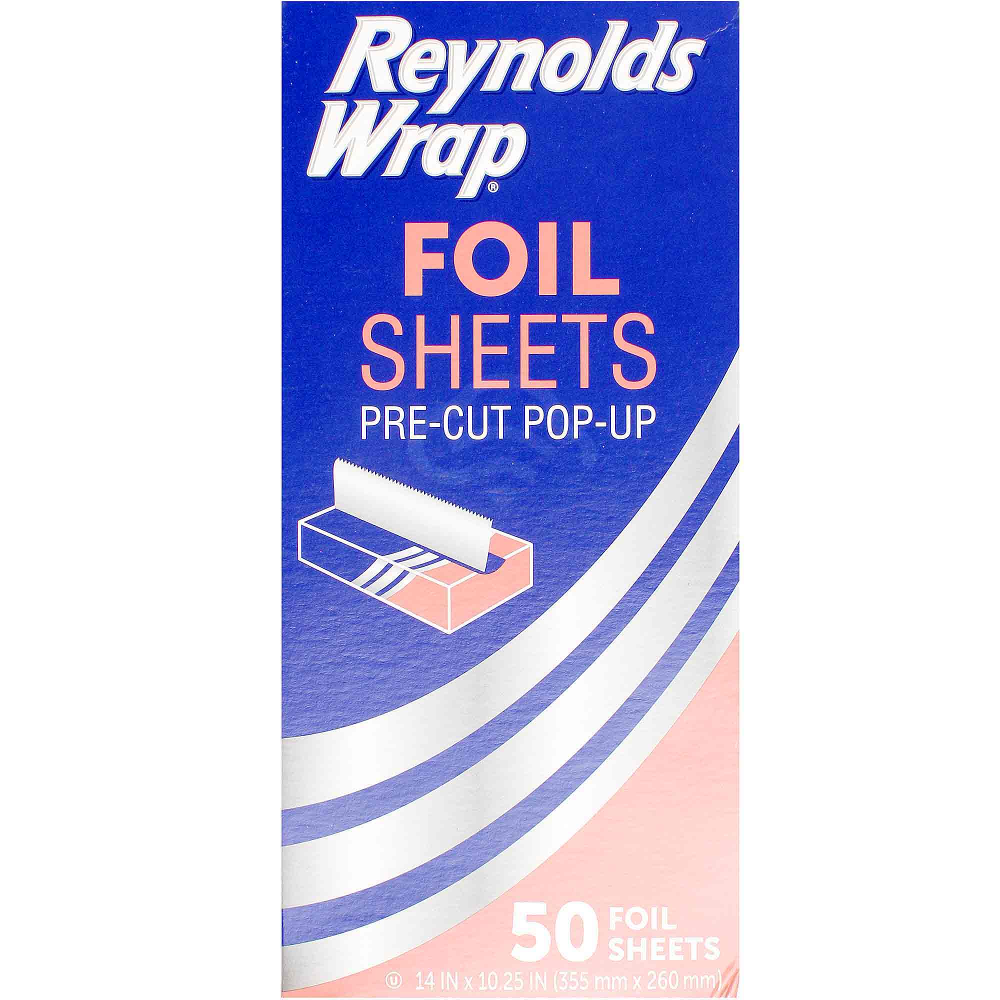 Reynolds Pre Cut Foil Sheets, 50 Ct