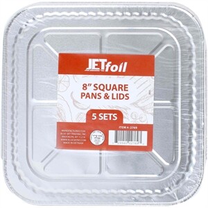 Jet Foil Heavy Duty 9x13 Pans, 30 Ct | Kosher West - Grocery